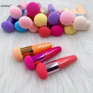 Powder Puff With <b>Handle</b> Round Head Foundation Cosmetic <b>Sponges</b> Mushroom Head Powder Puff Makeup <b>Sponge</b> - Product Image 4