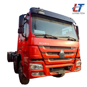 Chasis de Camión Usado de Alto Rendimiento Sinotruk Howo Euro 3 Diésel 6x4 con Volante a la Izquierda y Motor Weichai para Diversos Usos de Remodelación de Carrocería - Product Image 1