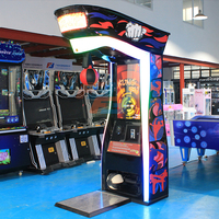 Machine de jeu d'arcade de boxe et de frappe au pied, à monnayeur, pour usage intérieur, construction métallique, modèle Champion