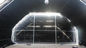Tunnel <span class=keywords><strong>de</strong></span> film plastique à arc à travée unique commercial privation <span class=keywords><strong>de</strong></span> lumière automatisée <span class=keywords><strong>serre</strong></span> occultation ombrage irrigation hydroponique - Product Image 3