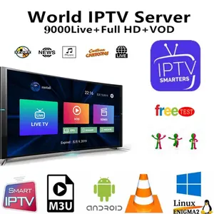 Pour <span class=keywords><strong>IPTV</strong></span> de haute qualité avec panneau <span class=keywords><strong>IPTV</strong></span> 4K arabe allemand nordique Latino néerlandais - Product Image 6