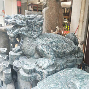 Natural granito piedra tortuga dragón tallado para la decoración casera - Product Image 5