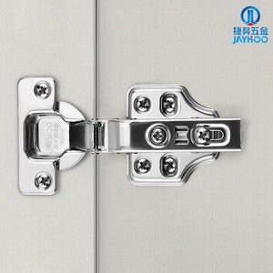 Jiehao Cabinet Door Hinges Stainless Steel Full Surface Soft Closing Disengagement Hinge Hardware Accessories - Product Image 2