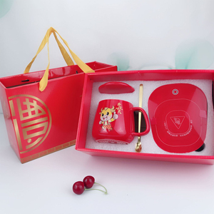 Light Luxury <strong>Ceramic</strong> Paper Gift <strong>Box</strong> for Coffee Cup Skin Care Serum Face Cream Embossing Matt Lamination Economically Affordable - Product Image 3