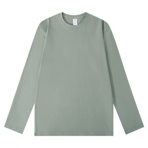 Sudadera con Capucha de Algodón Grueso de 320G para Hombre y Mujer, Corte Holgado, Manga Larga, Estilo Básico para Otoño, Suministro ODM - Product Image 1
