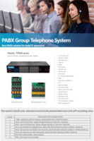 Système de commutation téléphonique PBX TP848 à 48 extensions pour hôtels et bureaux