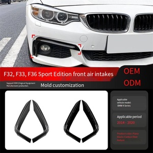 Veidt Adatto per <span class=keywords><strong>BMW</strong></span> Serie 4 F32 F33 <span class=keywords><strong>F36</strong></span> M Sport 2014-2020 <span class=keywords><strong>Spoiler</strong></span> per Presa d'Aria Anteriore Adesivo Auto Modifica - Product Image 2
