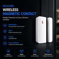 Sensor Magnético Inalámbrico para Puerta, Alarma de Contacto FSK 868MHz, Sistema de Seguridad Inteligente para el Hogar, Detector de Puertas y Ventanas con Alerta por Aplicación