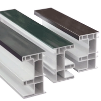 Puerta corrediza de vidrio PVC, ventanas de vinilo, puertas corredizas modernas de doble acristalamiento UPVC/ventana de PVC/abatible/corredera