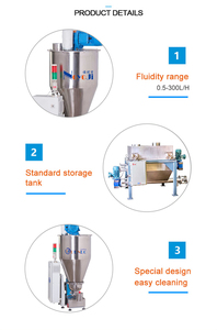 Convoyeur à vis réglable en acier inoxydable pour la perte de poids, nouveau modèle pour usage en restauration - Product Image 3