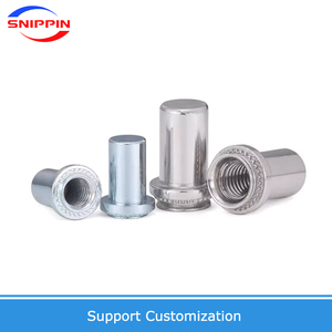 Đinh Tán <span class=keywords><strong>Nut</strong></span> thép carbon 304 thép không gỉ loại nước bằng chứng <span class=keywords><strong>pem</strong></span> tự clinching áp lực hạt áp lực mỏng ban tấm Fastener - Product Image 5