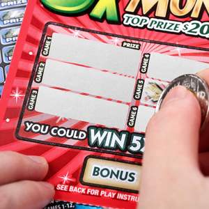 Leinuosen 2x1インチシルバースクラッチオフステッカーラベルDiyリワードプログラムウェディングゲームベビーシャワースクラッチチケット - Product Image 6