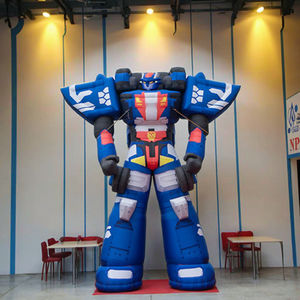 Fabrika fiyat özel boyut Oxford kumaş reklam olay dev Robot karikatür şişme - Product Image 1