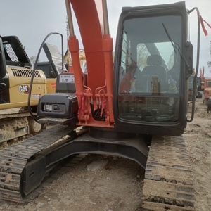 Excavadora HITACHI ZX120 usada operación flexible visión amplia un buen ayudante para el proyecto de trabajo en tierra - Product Image 4