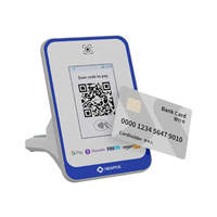Terminal de altavoz en la nube de pago con código QR dinámico de 3,5 pulgadas NEW820