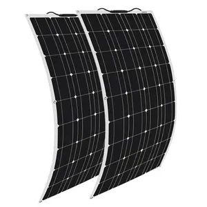 360 Вт Гибкая солнечная панель ETFE с 200 Вт легкая полугибкая тонкопленочная солнечная панель
