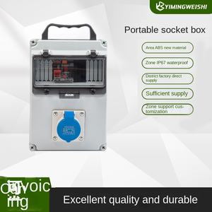 <span class=keywords><strong>Caja</strong></span> <span class=keywords><strong>de</strong></span> Distribución Portátil para Exteriores, Resistente al Agua, Polvo <span class=keywords><strong>y</strong></span> Salpicaduras, Grado Industrial, ABS, IP67, 310x310x145mm - Product Image 2