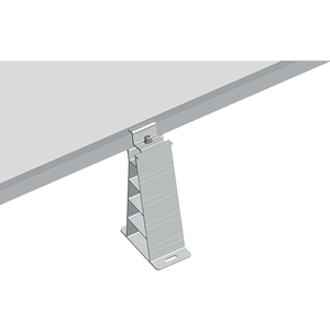 Structures de montage de panneaux solaires photovoltaïques ARTSIGN, systèmes de montage <span class=keywords><strong>solaire</strong></span> sur <span class=keywords><strong>toit</strong></span> <span class=keywords><strong>plat</strong></span> en aluminium, supports - Product Image 5