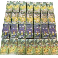 Pokémon 151 Kanto Collection complète Booster de cartes à collectionner Boîte fantôme Gengar Themed Sealed Box Classic Pocket Monster Flash Card Toy
