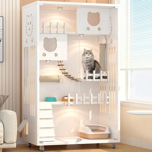 Casa para Mascotas de Diseño Nuevo y Estilo Moderno, Casa para Gatos, Muebles Modernos para Interiores, Transportadores para Mascotas, Villa para Gatos - Product Image 3