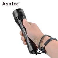 Lampe de plongée sous-marine professionnelle puissante XHP70.2 Rechargeable Lampe de poche étanche pour plongeur LED Torche Lumière en gros