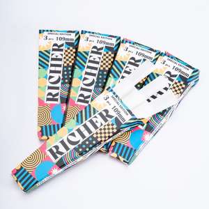 Branded 109 Unbleached Brown <b>Pre</b> <b>Roll</b> <b>Cone</b> Papers with Paper Tip 3 Piece Per Box - Product Image 1