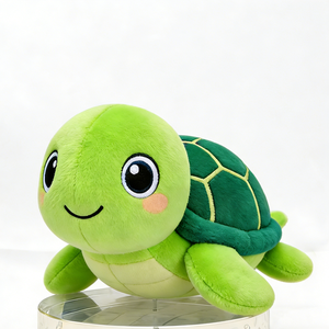 Shengye Hot Toys Benutzerdefiniertes Logo Plüsch Großäugige Meeresschildkröten-Spielzeuge Gestopftes Design Perfektes Liebenswertes Tier-Plüschtier für Kinder Geschenk - Product Image 1