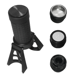 Machine à café expresso automatique portable pour voiture, camping-car, utilisation en extérieur, en plastique, à un seul port, cafetière - Product Image 2