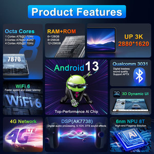 15.7 pouces TS20 7870 3K Ultra-Grand Écran Voiture Multimédia Android 13 8-Core CPU USB DSP Aide Inverse TV Navigation pour Lecteur DVD - Product Image 6