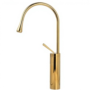 Robinet <span class=keywords><strong>de</strong></span> lavabo <span class=keywords><strong>de</strong></span> salle <span class=keywords><strong>de</strong></span> bain rotatif style cygne KEGAO pour évier sur comptoir, eau chaude et froide, robinets pour salle <span class=keywords><strong>de</strong></span> bain - Product Image 1