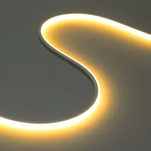 Tubo de luz Led de neón de silicona, bajo consumo de energía, curvado, 24 vatios