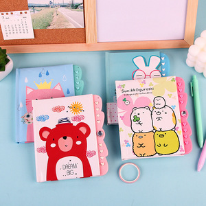 Diario Studentesco con Lucchetto, 100 Pagine, Articoli di Cancelleria, Agenda, Quaderno con Password a Cartoni Animati - Product Image 4