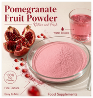 Natuurlijk voedingsmiddelkwaliteit granaatappel extract poeder, poeder van heel fruit, wateroplosbaar voor gebruik in sappen