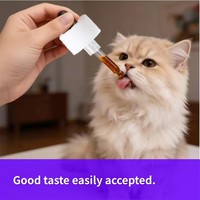 Vitaminas y Minerales Líquidos para Perros y Gatos, Arándano Rojo para Trastornos Urinarios Inducidos por Estrés, Cuidado Rápido para la Cistitis Idiopática