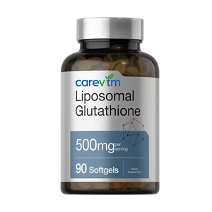 Bestseller CareVtm Liposomales Glutathion 500mg |   90 Weichkapseln - Unterstützt die Antioxidantien-, Leber- und Hautgesundheit als Nahrungsergänzungsmittel - Product Image 1