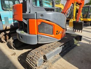 รถขุดฮิตาชิ ZX50U มือสอง 6 ตัน คุณภาพสูง เครื่องยนต์อีซูซุแท้จากญี่ปุ่น ปั๊มไฮดรอลิก - Product Image 5