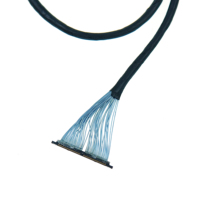 Nouvel arrivage : Câble LVDS LCD DF56 à pas de 0,5 mm, 50 broches, pinout inversé, longueur 400 mm, faisceau de câblage pour système de surveillance