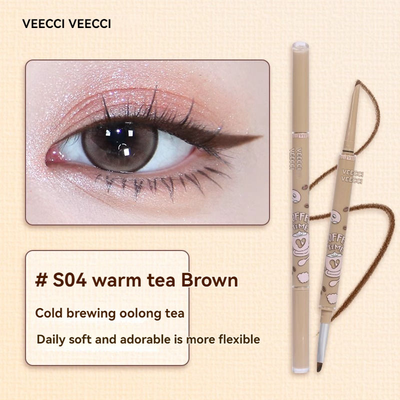 ชาอุ่นสีน้ำตาล