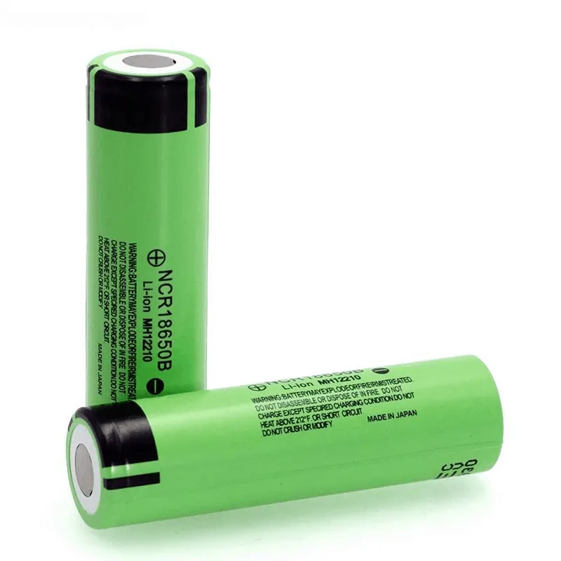 Wholesale 100% Original NCR 18650B li-ion Battery flat top Japan 18650 3.7V 3400mAh Rechargeable Battery Pack