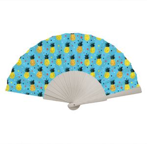 Abanico Plegable de Madera Grabado Personalizado, Abanicos Personalizados para Bodas, Cumpleaños, Decoración de Fiestas de Bebés, Regalos para Invitados - Product Image 3