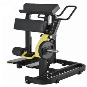 Gran oferta equipo de gimnasio placa cargada máquina de ejercicio sentado pierna Curl - Product Image 1