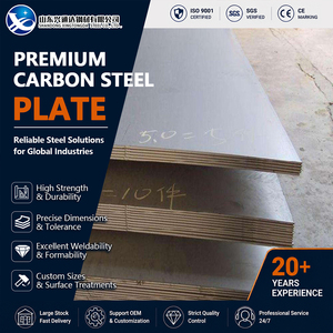 S235JR S355JR Shot Blasted Tempered 50mm 600mm Punching JIS G3101 Carbon Steel Plate for Heavy Equipment - Product Image 1