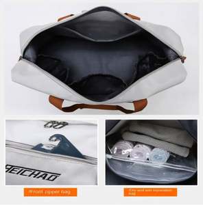 Bolsa de Deporte de Nailon Unisex con Logotipo Personalizado al por Mayor, Bolsa de Viaje Deportiva de Moda, Tejido Impermeable para Yoga, Ejercicio y Zapatos - Product Image 6