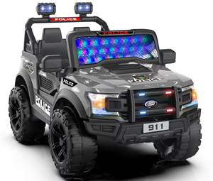 新款带遥控的儿童电动车可坐大型四轮充电越野车 - Product Image 4