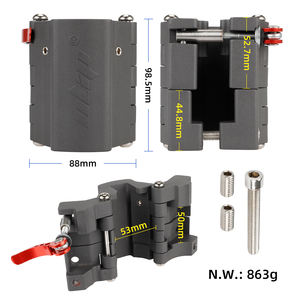 Fijaciones plegables grises Ulip para <span class=keywords><strong>xiaomi</strong></span> y Segway Ninebot Serie F y D Repuestos y accesorios para scooters eléctricos - Product Image 6