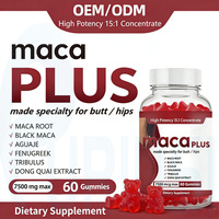 Gomitas de Extracto de Raíz de Maca OEM ODM, Ricas en Aminoácidos, Minerales y Vitaminas, Gomitas de Maca para Mejorar la Vitalidad Masculina