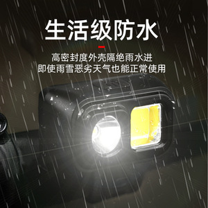 <b>Bicycle</b> <b>Light</b> Front Led Rechargeable IpX4 Waterproof Cycling Riding Equipment - Product Image 1