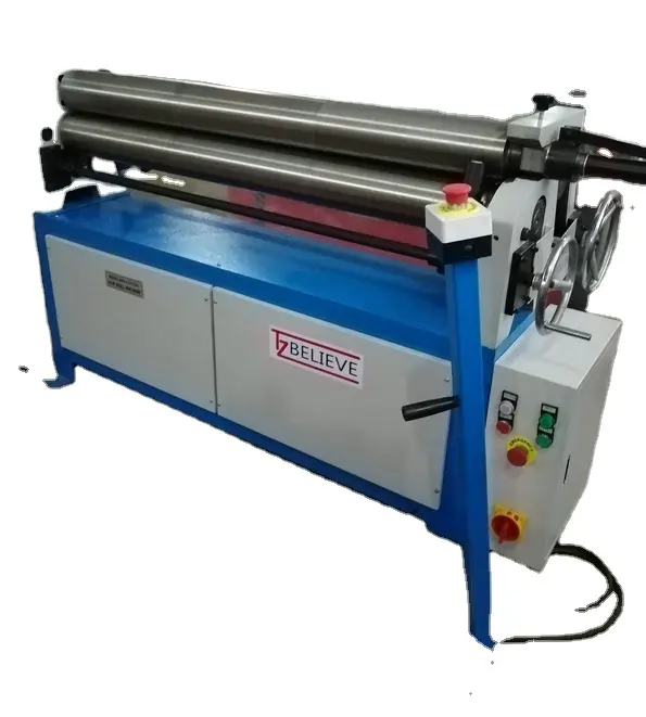ESR-1300 * 4.5 metal rolling press 3-roll sliding mill bending machine