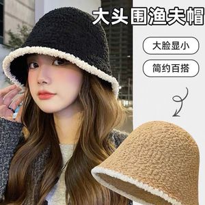Gorro de Pescador de Felpa Estilo Coreano para Mujer, Cálido para Invierno, con Orejeras - Product Image 3