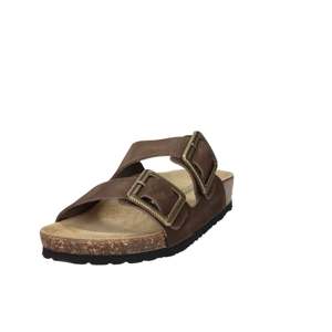 Valleverde Pantoufles basses pour femme marron hauteur talon 37 cm pour la maison - Product Image 5